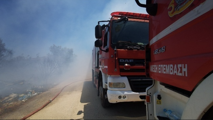 Πρόστιμο για πυρκαγιά σε ξηρά χόρτα εντός οικοπεδικού χώρου στην περιοχή Κοκινόγεια Δράμας